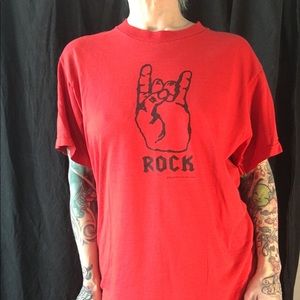 Cool rock graphic tee